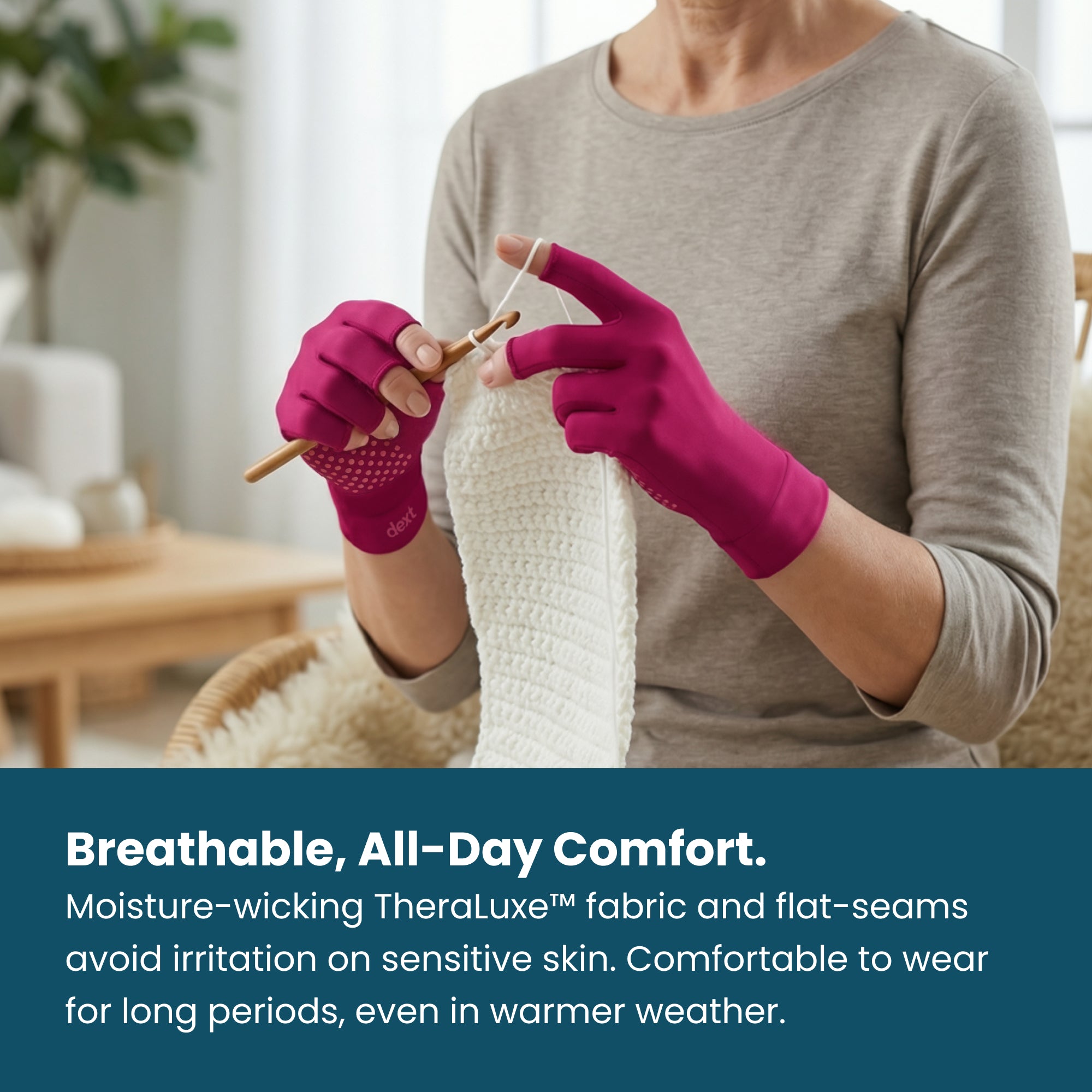 Theraluxe™ Compression & Grip Gloves