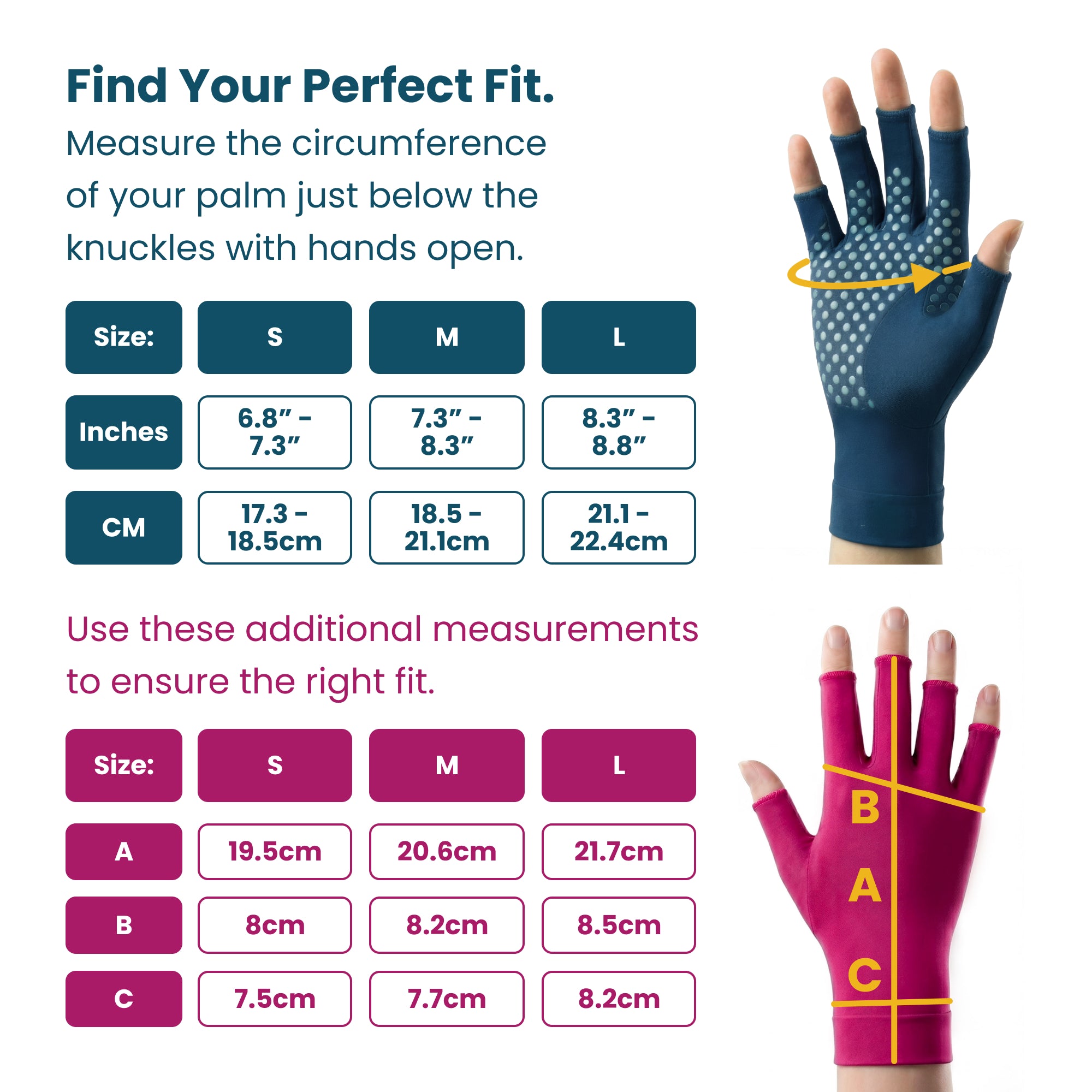 Theraluxe™ Compression & Grip Gloves