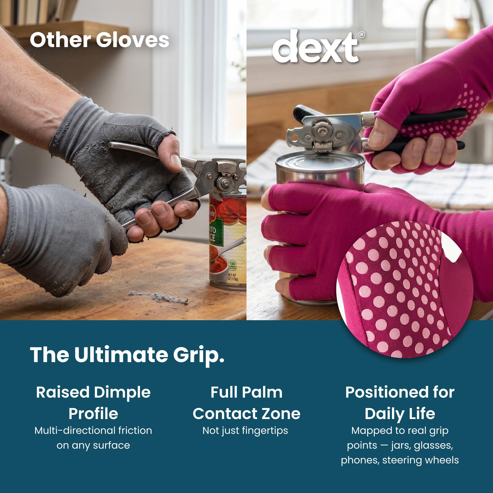 Theraluxe™ Compression & Grip Gloves